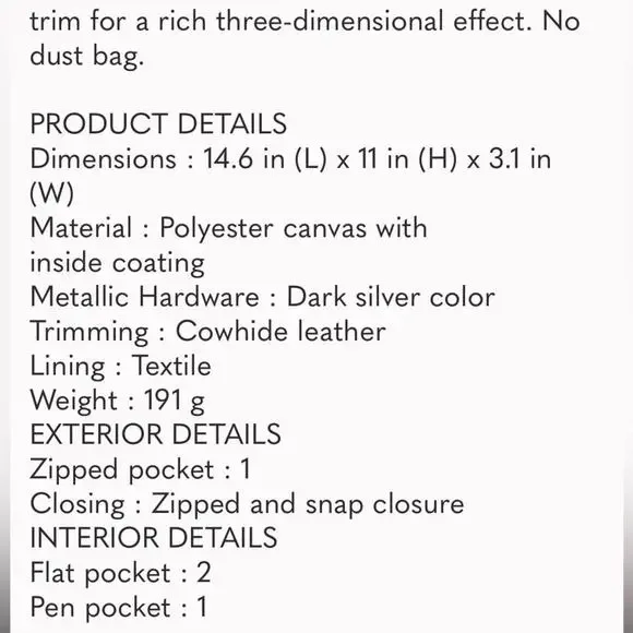 Longchamp Boxford S Briefcase - Black - Picture 9 of 9